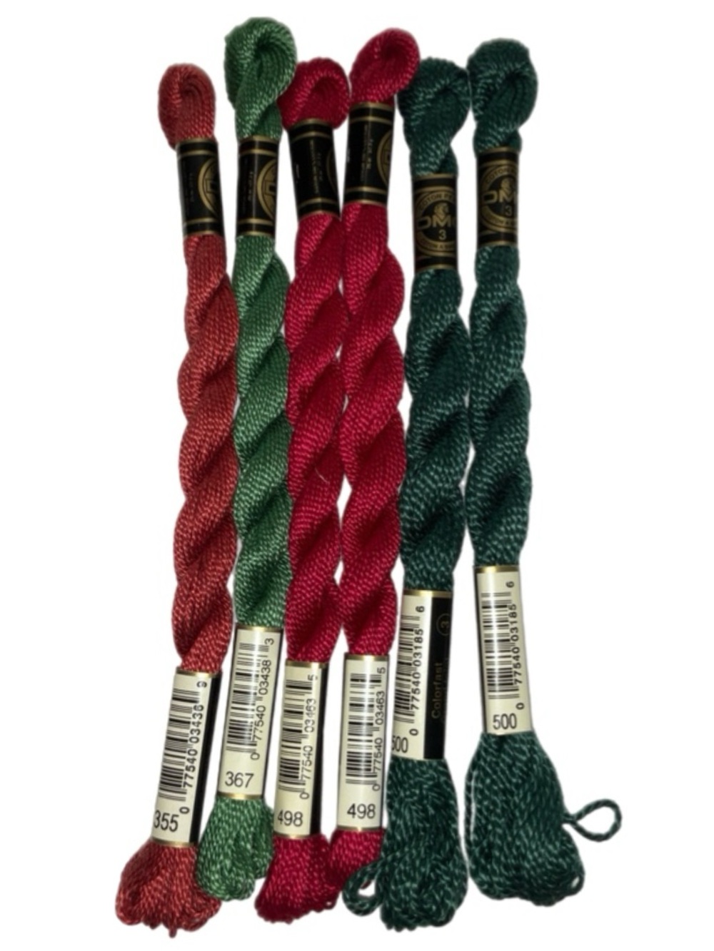 DMC Pearl Cotton Thread, Sizes 3 & 5- 30 Skeins + Bonus Thread - Picture 3 of 9